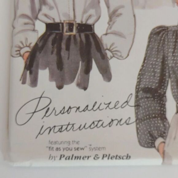 Vintage McCall's Blouses Sewing Pattern Uncut Size 10 - Picture 3 of 8